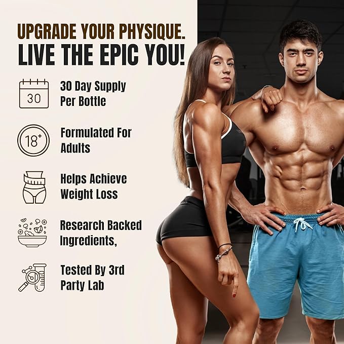 Premium GLP-1 Support Weight Loss Supplement – Appetite Suppressant & Belly Fat Burner – Fat Burner Pills for Women & Men – 7 Science-Backed Ingredients – 60 Capsules