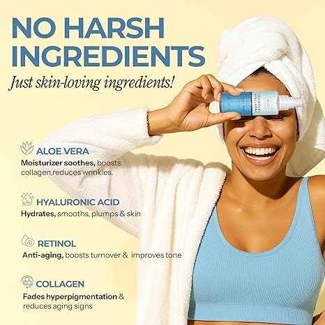 Clear Beauty Hyaluronic Acid & Collagen Face Mist – Moisturizing, Anti-Aging, 95% Natural, Dermatologist Tested, Cruelty-Free, 4 oz