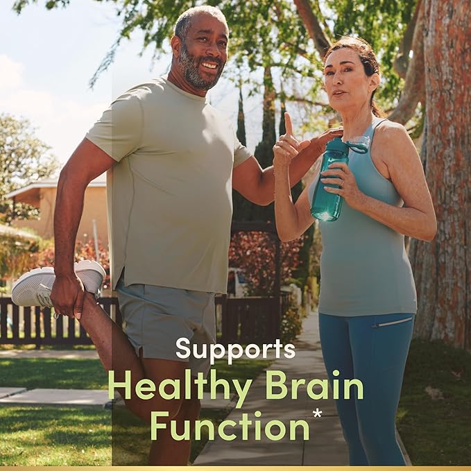 Nature’s Bounty Ginkgo Biloba 120mg – Brain Function & Memory Support – Non-GMO, Gluten-Free – 100 Capsules