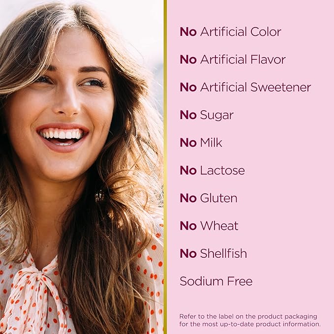 Nature’s Bounty Hair, Skin & Nails Caplets – 3000 mcg Biotin + Vitamins C & E – Hair Growth, Radiant Skin & Strong Nails – 60 Caplets
