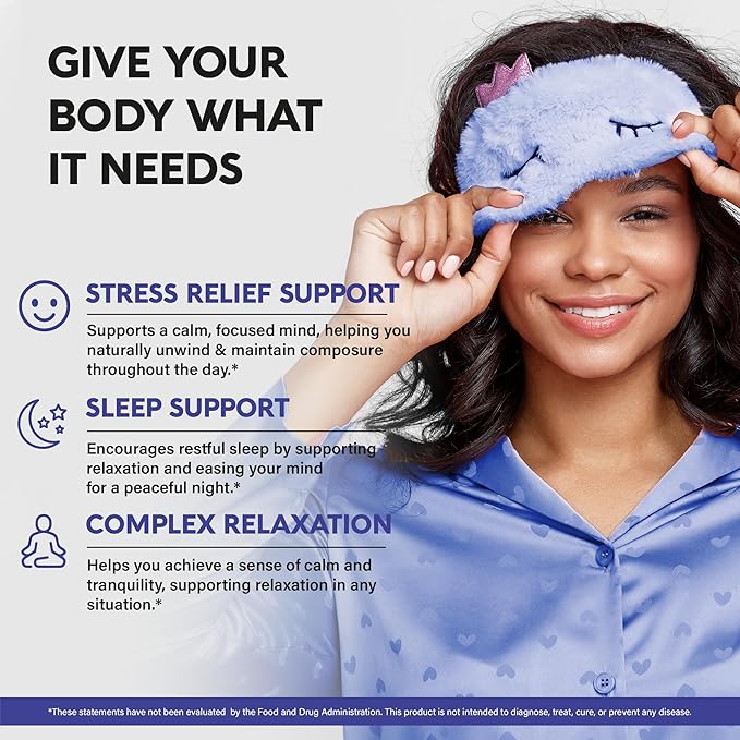 L-Theanine 400mg – Extra Strength Stress Relief & Sleep Support – Plant-Based, Vegan, Non-GMO, Gluten-Free – 120 Capsules – Made in USA