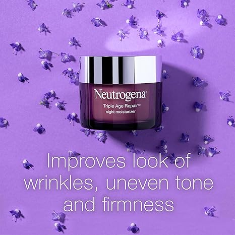Neutrogena Triple Age Repair Night Cream – Anti-Aging, Vitamin C, Firming