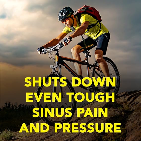 Advil Sinus Congestion & Pain Relief – 20 Tablets – Ibuprofen & Phenylephrine for Sinus Pressure, Aches & Fever