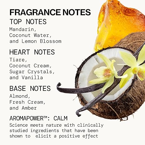 Pacifica Indian Coconut Nectar Perfume Spray – Tropical Vanilla & Coconut, Clean, Vegan, Long Lasting – 1 fl oz