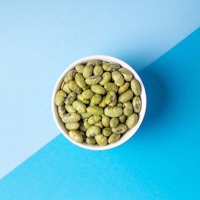 The Only Bean Crunchy Dry Roasted Edamame Snacks – Sea Salt, 11g Protein, Keto, Low Carb, Gluten-Free, 10 Pack