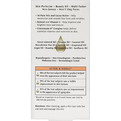 Palmer’s Cocoa Butter Face Oil – Vitamin E, C & Rosehip, Skin Therapy Oil
