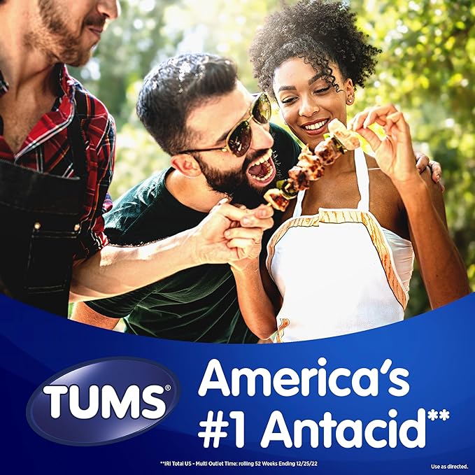 TUMS Extra Strength Chewable Antacid Tablets – 330 Count – Assorted Fruit Flavors – Fast Relief for Heartburn, Acid Indigestion & Sour Stomach