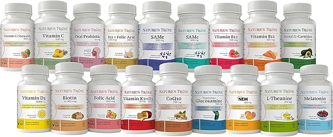 Nature’s Trove L-Theanine 200mg – Natural Stress Relief & Relaxation – Non-Drowsy, Green Tea Extract, Vegetarian, Non-GMO, Made in USA – 120 Capsules