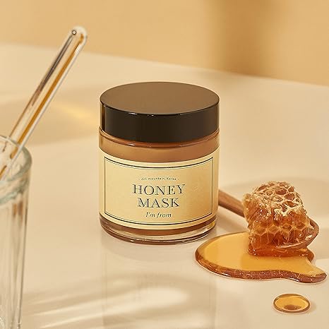 I’m From Honey Mask – Deep Moisturizing Wash-Off Face Mask with 38.7% Real Honey, Nourishing & Soothing for Dry, Mature, Sensitive Skin (4.23 oz)