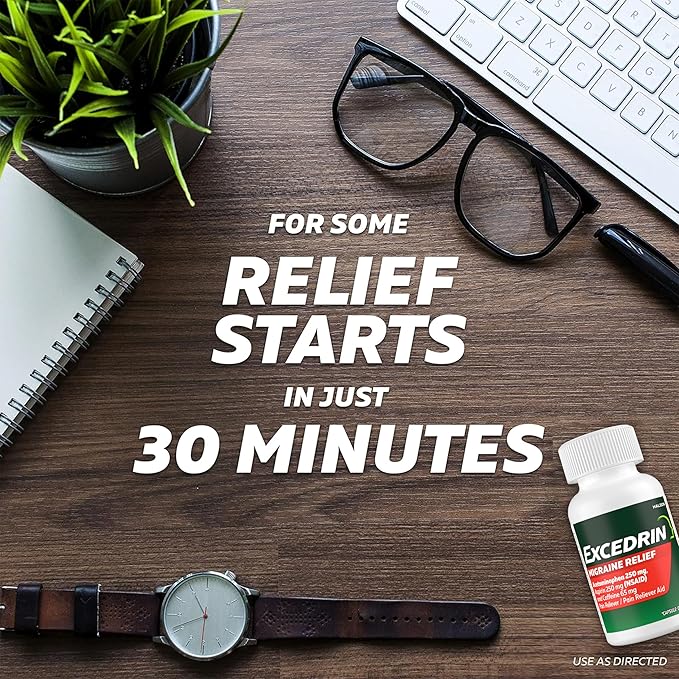 Excedrin Migraine Relief Caplets – 200 Count