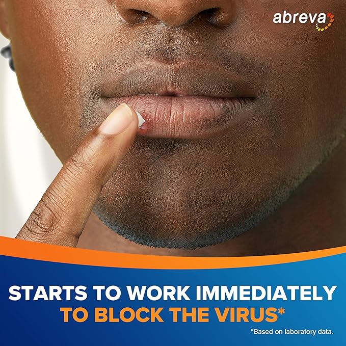 Abreva 10% Docosanol Cold Sore Treatment – 2 Pack (0.07 oz Tubes)