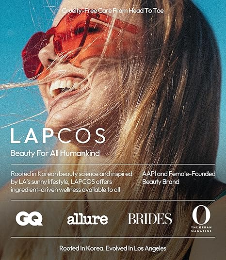 LAPCOS Collagen Sheet Mask – 5-Pack Firming Daily Face Masks with Peptides for Anti-Aging, Wrinkle Minimizing & Hydration – Korean Beauty Skincare