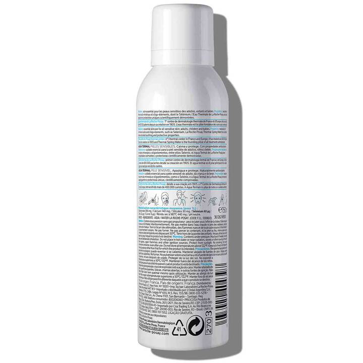 La Roche-Posay Thermal Spring Water – Hydrating Face Mist Spray, Antioxidant, Soothing, Sensitive Skin, 5.2 oz