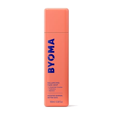BYOMA Balancing Face Mist – pH Balanced Toner Spray with Ceramides, Probiotics & Allantoin, Alcohol-Free, Vegan, 3.38 fl oz