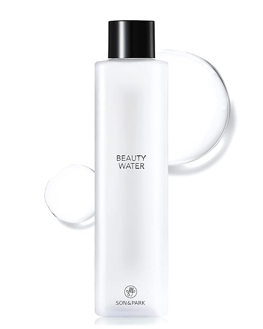 SON & PARK Beauty Water – Multi-Purpose Toner, Exfoliating & Hydrating Cleansing Water with Rose, Witch Hazel & Lavender, K-Beauty, 340ml