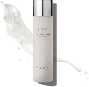 TIRTIR Milk Skin Rice Toner, Deep Hydrating Vegan Korean Toner with Niacinamide, Ceramide, Brightening, 150ml