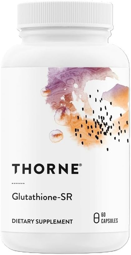 THORNE Glutathione SR – Sustained Release Antioxidant for Detox & Immune Support – Non-GMO, Gluten-Free – 60 Capsules