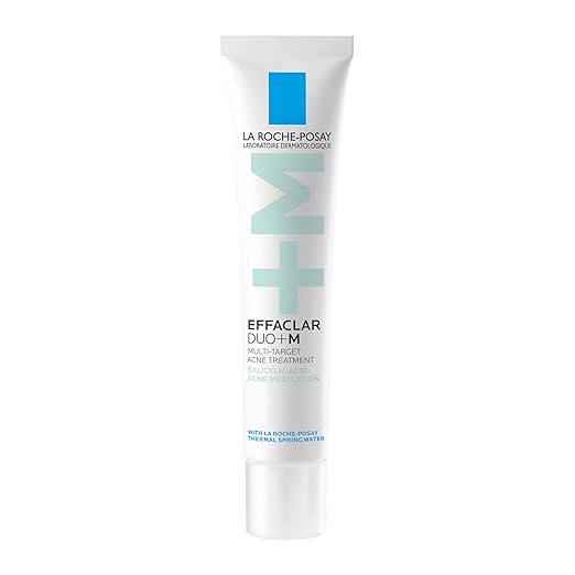 La Roche-Posay Effaclar Salicylic Acid Acne Gel Cream, Mattifying Spot Treatment for Blackheads, Whiteheads, Pores, Prevents New Pimples, Non-Greasy, Sensitive Skin Safe