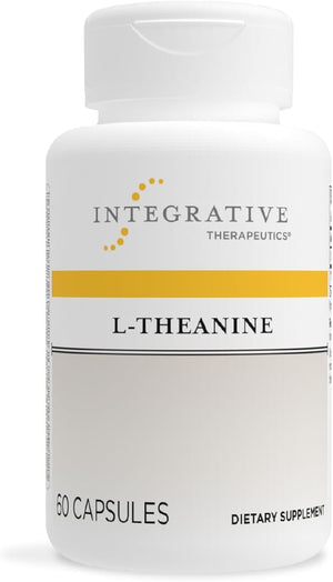 Integrative Therapeutics L-Theanine 200mg – Relaxation & Stress Relief – Vegan, Gluten-Free – 60 Capsules