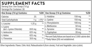 THORNE Amino Complex – Clinically-Validated EAA & BCAA Powder, Berry Flavor, NSF Certified for Sport, 30 Servings