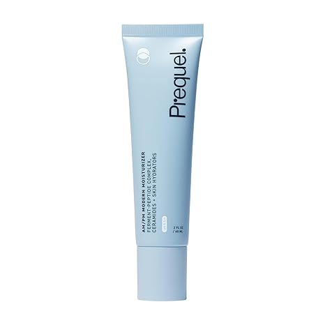 Prequel Skin AM/PM Modern Moisturizer – Hydrating Face Cream with Peptides, Ceramides & Glycerin, Non-Greasy, Barrier Repair, Fragrance-Free, 1.7 oz