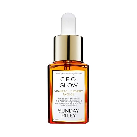 Sunday Riley C.E.O. Glow Face Oil – Vitamin C, Turmeric, Brightening Oil