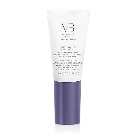 Meaningful Beauty Environmental Protecting Moisturizer SPF 30 – Daily Anti-Aging, Antioxidant, Lightweight, Non-Greasy, Broad Spectrum, 1.7 oz