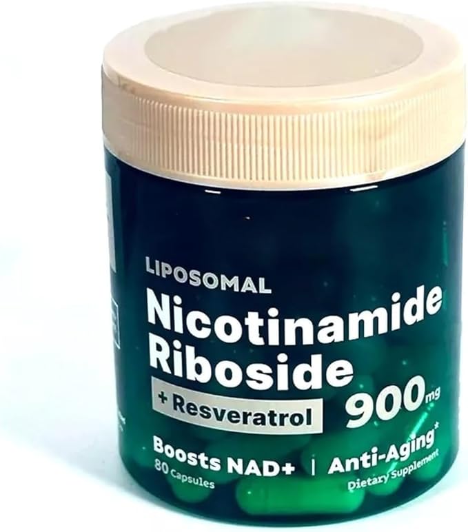 Reus Research NAD+ Nicotinamide Supplement – Advanced LipoNAD with Resveratrol – Anti-Aging, Skin & Cellular Energy Support – High Absorption