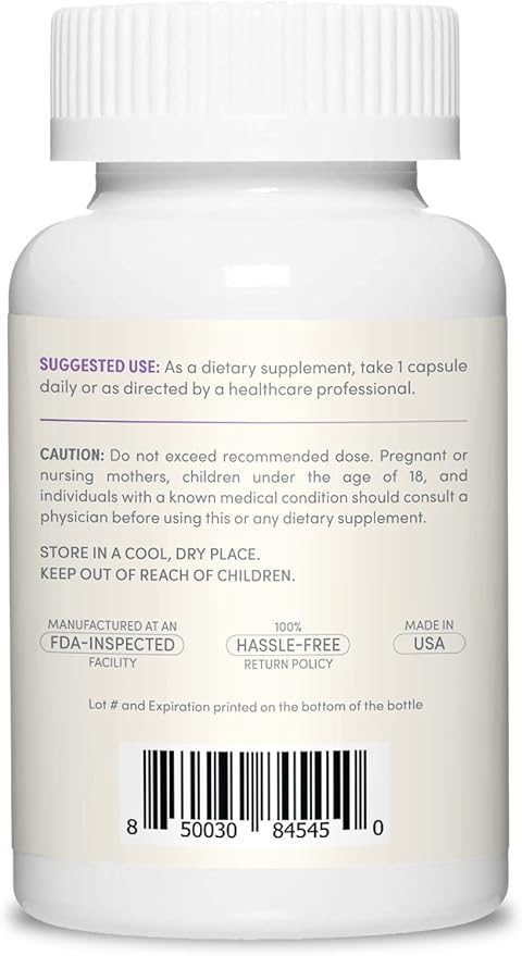 High Potency Potassium Iodine 12.5mg – Lugol’s Capsule Alternative for Thyroid, Energy & Immunity – 90 Capsules