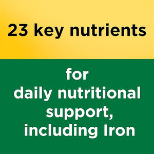 Nature Made Multivitamin with Iron – Daily Multivitamin for Women & Men – 130 Tablets