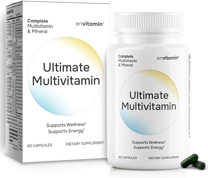 Ultimate Multivitamin with Superfoods – 42 Fruit & Vegetable Blend – Energy, Immune & Antioxidant Support – 60 Capsules
