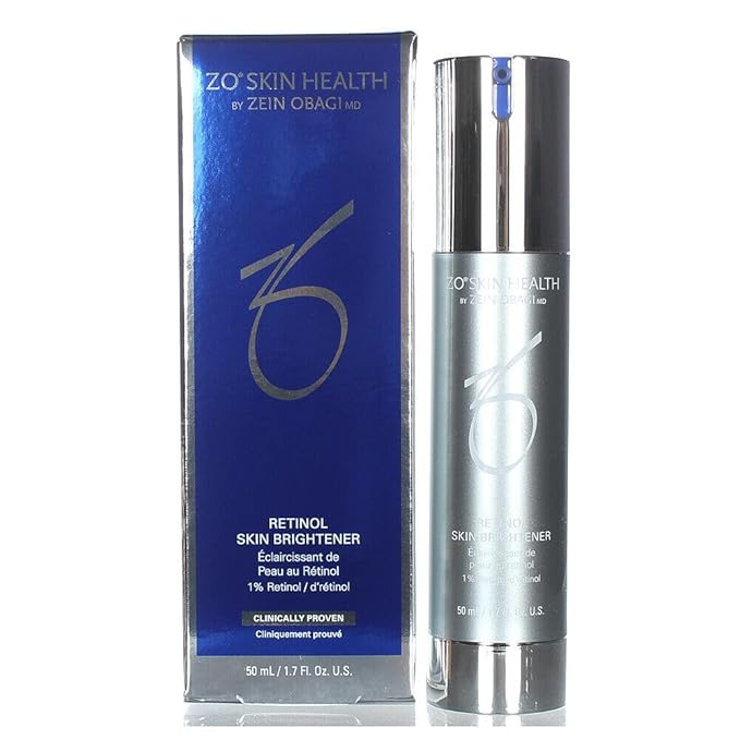 ZO Skin Health Retinol Skin Brightener 1% – Advanced Retinol for Dark Spots, Uneven Tone & Wrinkles – Dermatologist-Recommended, Fragrance Free – 1 oz