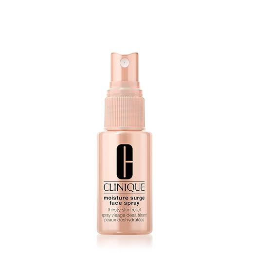 Clinique Moisture Surge Oil-Free Face Spray – Hydrating, Soothing, Thirsty Skin Relief, All Skin Types, Fragrance-Free, 4.2 oz