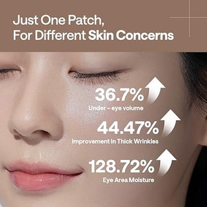 Mediheal Retinol Collagen Under Eye Patches, Korean Hydrogel Eye Pads, Anti-Aging, Nourishing, Non-Irritating, 60 Patches
