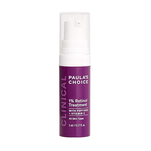 Paula's Choice CLINICAL 1% Retinol Treatment – Peptides, Vitamin C & Licorice – Firming, Anti-Aging, Wrinkle Cream – Fragrance Free – 1 oz