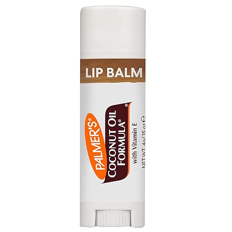 Palmer’s Coconut Oil Lip Balm Duo – All-Day Hydration for Dry, Cracked Lips – Paraben Free – 2 Pack