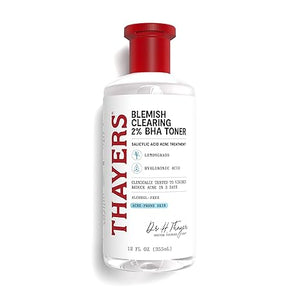 Thayers Blemish Clearing Salicylic Acid Toner – Witch Hazel, Alcohol-Free, 12oz
