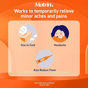 Motrin IB Ibuprofen 200mg Tablets – 225 ct