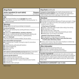 GoodSense Omeprazole 20 mg Delayed Release Tablets for Frequent Heartburn Relief 42 Count