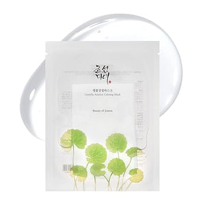 Beauty of Joseon Centella Asiatica Calming Mask – 10-Pack Cica Sheet Masks for Sensitive, Red, or Acne-Prone Skin – Daily Moisturizing & Soothing Korean Skincare
