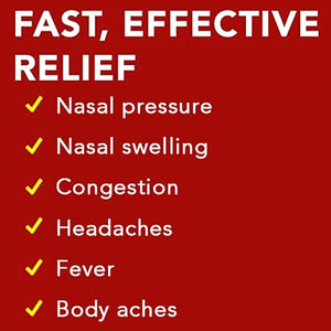 Advil Sinus Congestion & Pain Relief – 20 Tablets – Ibuprofen & Phenylephrine for Sinus Pressure, Aches & Fever