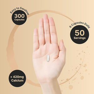 NatureBell HMB – 3,000 mg Per Serving, 300 Capsules, Triple Strength Beta-Hydroxy Beta-Methylbutyrate, Non-GMO