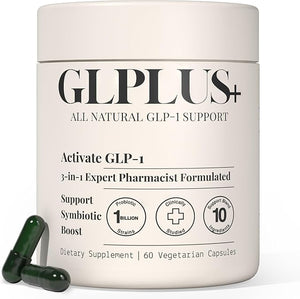 GLP-1 Support Supplement for Women & Men – Hunger & Metabolism Support with Probiotics, Prebiotics & Botanicals – 60 Capsules