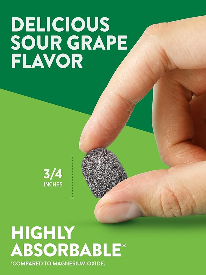 Natures Truth Magnesium Glycinate Gummies for Adults 200mg Grape Flavor Vegan Gluten Free Non GMO Supplement 60 Count