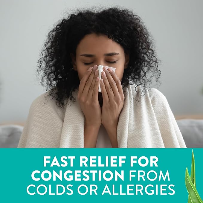 Vicks Sinex Severe Nasal Spray, 2 Pack (265 Sprays Each) – Moisturizing Decongestant with Aloe for Nasal Congestion & Sinus Pressure Relief