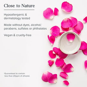 HERITAGE STORE Rosewater & Glycerin Hydrating Facial Mist – Rose Water Spray for Dry & Combination Skin, Vegan, Alcohol-Free, 12 oz