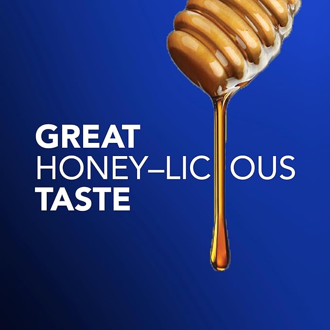 VICKS DayQuil & NyQuil SEVERE Cold & Flu Medicine with Honey Flavor – 9-Symptom Relief, Headache, Fever, Cough, Congestion – 2x12 oz Bottles