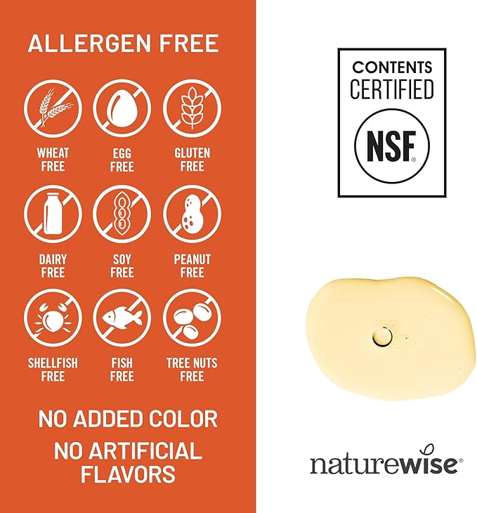 NatureWise Vitamin E 400 IU – Antioxidant, Skin, Heart & Immune Support – Dairy, Gluten & Soy Free – 120 Softgels