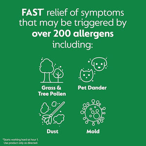 Zyrtec 24 Hour Allergy Relief Tablets – 93 Count Bundle (90 ct Bottle + 3 Travel Packs) – 10 mg Cetirizine HCl for Indoor & Outdoor Allergies