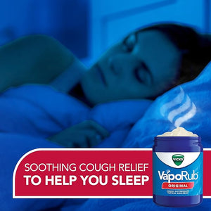 Vicks VapoRub Original – 1.76 oz – Medicated Chest Rub Ointment for Cough, Cold, and Muscle Aches